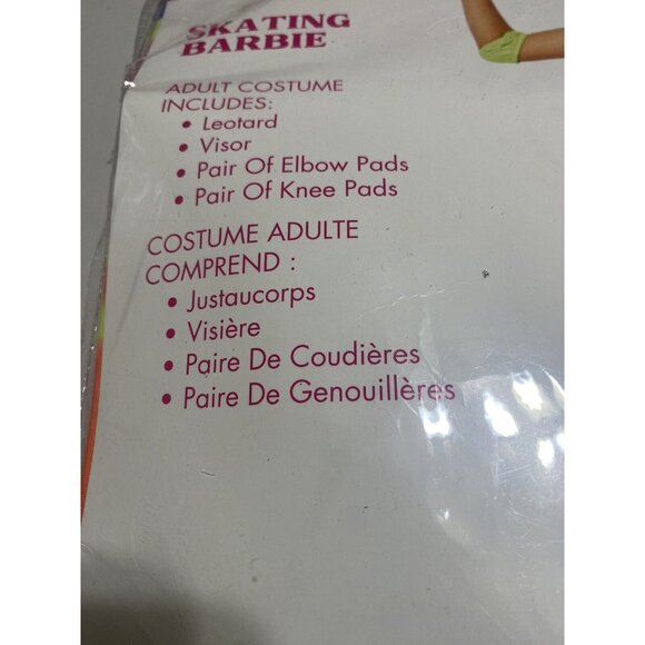 Barbie The Movie Adult Skating Barbie Halloween Costume Women Size Large 12-14 - Picture 4 of 5